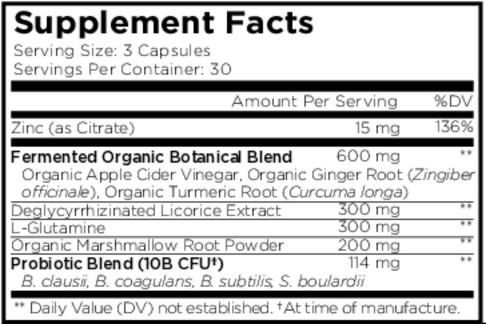 Leaky Gut + (Replacing Probiotic Blend)