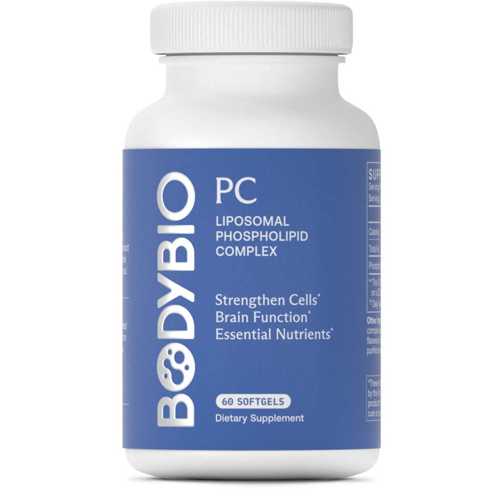 BodyBio PC® (Phosphatidyl Choline) (60 caps)