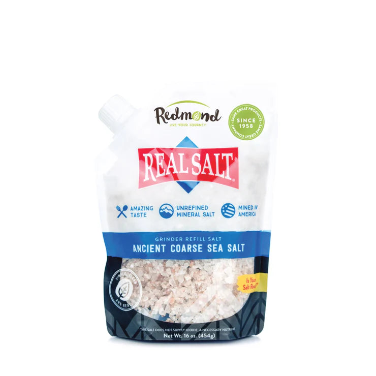 Real Salt Coarse Grind Pouch 16 oz.