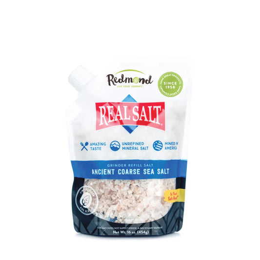 Real Salt Coarse Grind Pouch 16 oz.