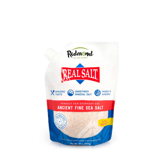 Real Salt Fine Refill Pouch (26oz)