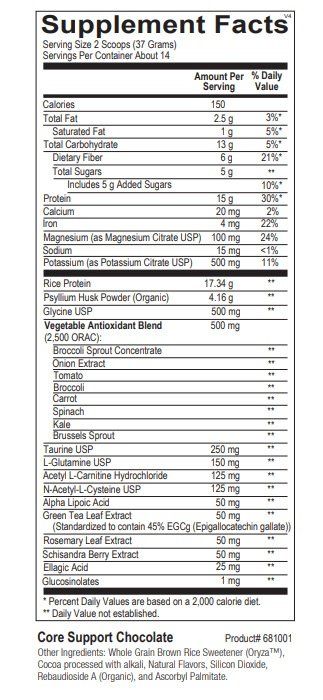Core Restore 7 Day (Chocolate)